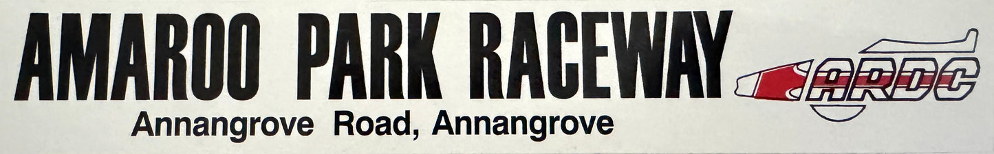Amaroo Park Raceway Decal